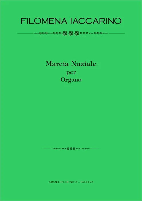 Armelin Musica Marcia Nuziale noty svatební pochod