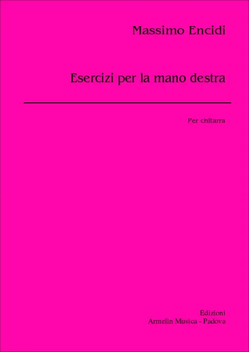 Armelin Musica Esercizi per la mano destra noty cvičení