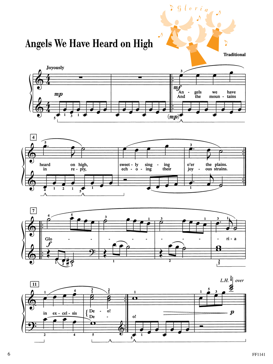 Faber Piano Adventures Level 3A Christmas noty vánoční