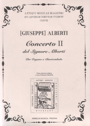 Armelin Musica Concerto II del Sig. Alberti noty koncert