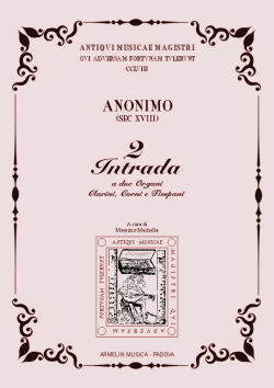 Armelin Musica Intrada noty ověřené vydání
