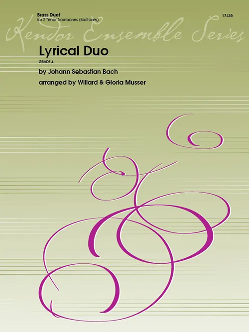 Kendor Music Lyrical Duo noty 2 tenor pozouny 12/8