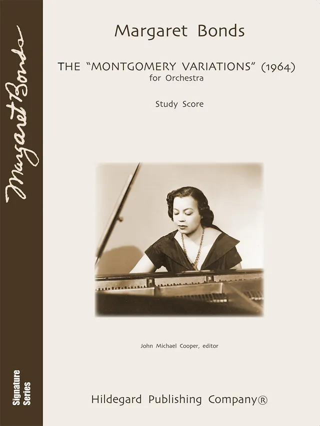 Hildegard Montgomery Variations Bonds studijní partitura