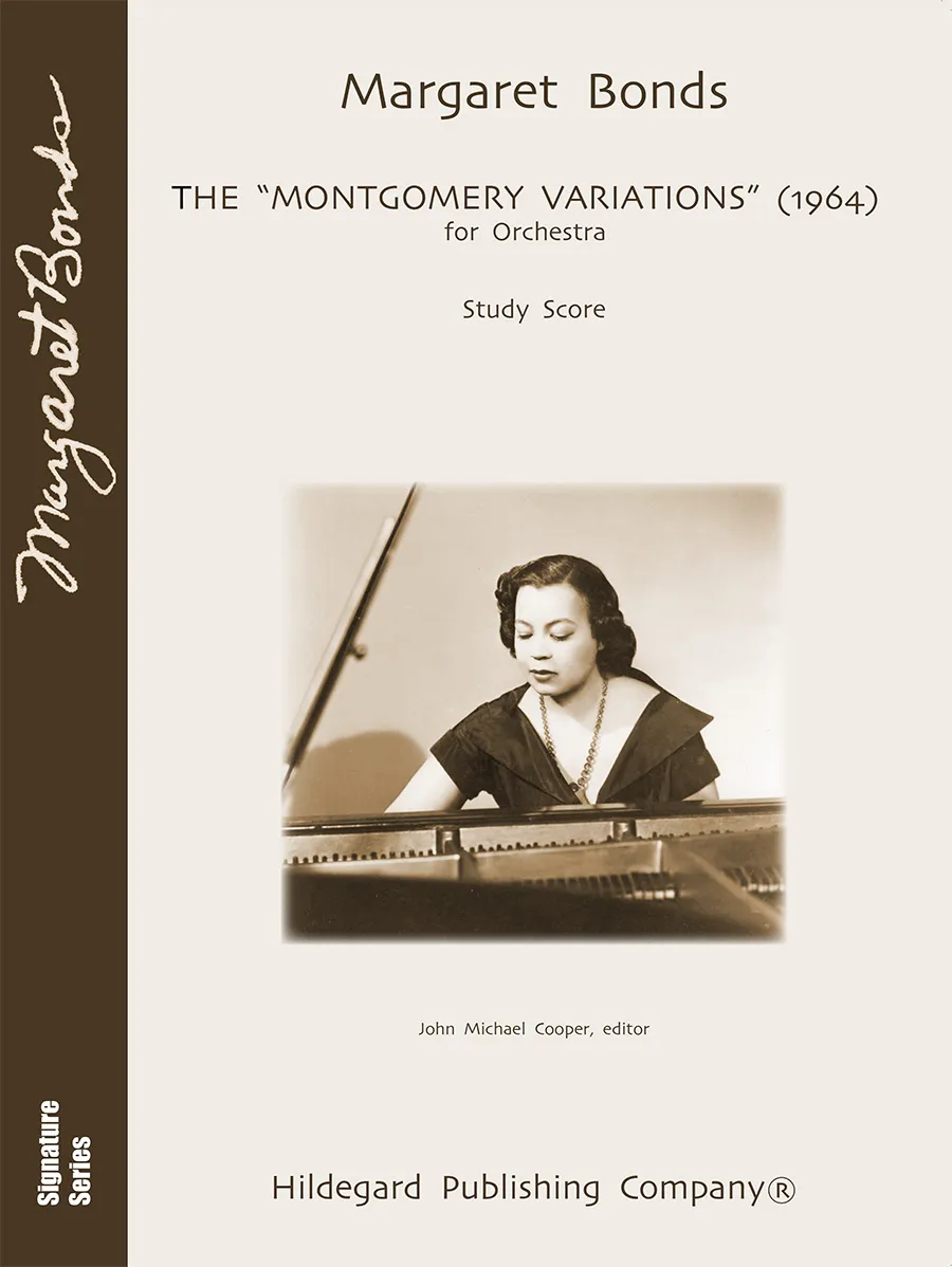 Hildegard Montgomery Variations Bonds studijní partitura