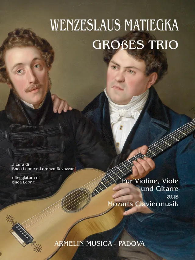 Armelin Musica Grosses Trios aus Mozats Claviermusik noty