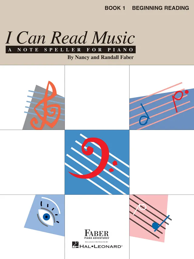 Faber Piano Adventures I Can Read Music 1 hudební nauka