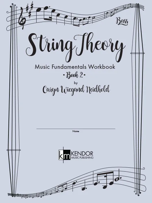 Kendor Music String Theory Bass cvičebnice pro kontrabas 2. díl