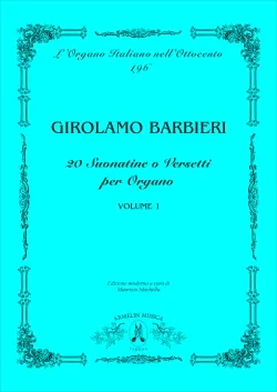 Armelin Musica 20 Suonatine o Versetti per Organo vol. 1 noty
