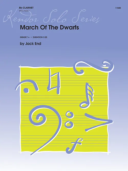 Kendor March Of The Dwarfs noty pro klarinet s klavírem