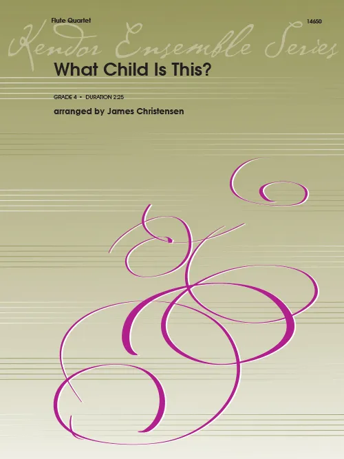 Kendor Music What Child Is This noty středně obtížné