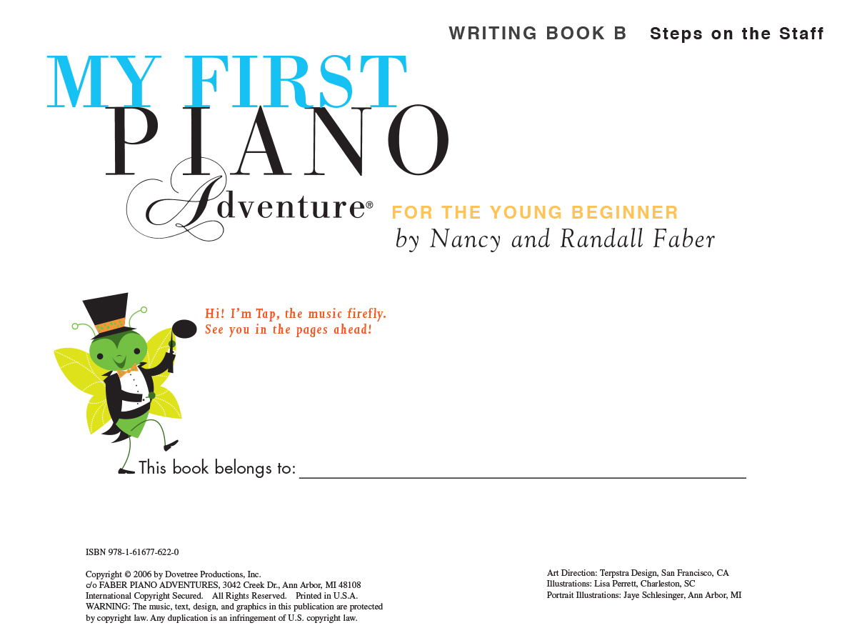 My First Piano Adventure Writing Book B pracovní sešit 64 stran