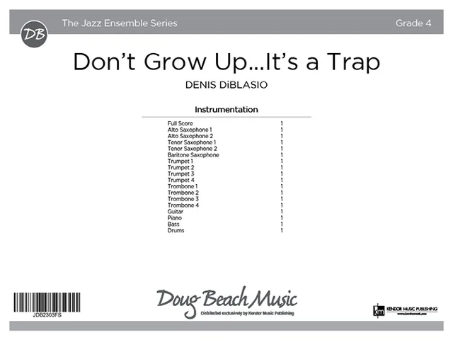 Kendor Music Don’t Grow Up partitura 7/4 pro band