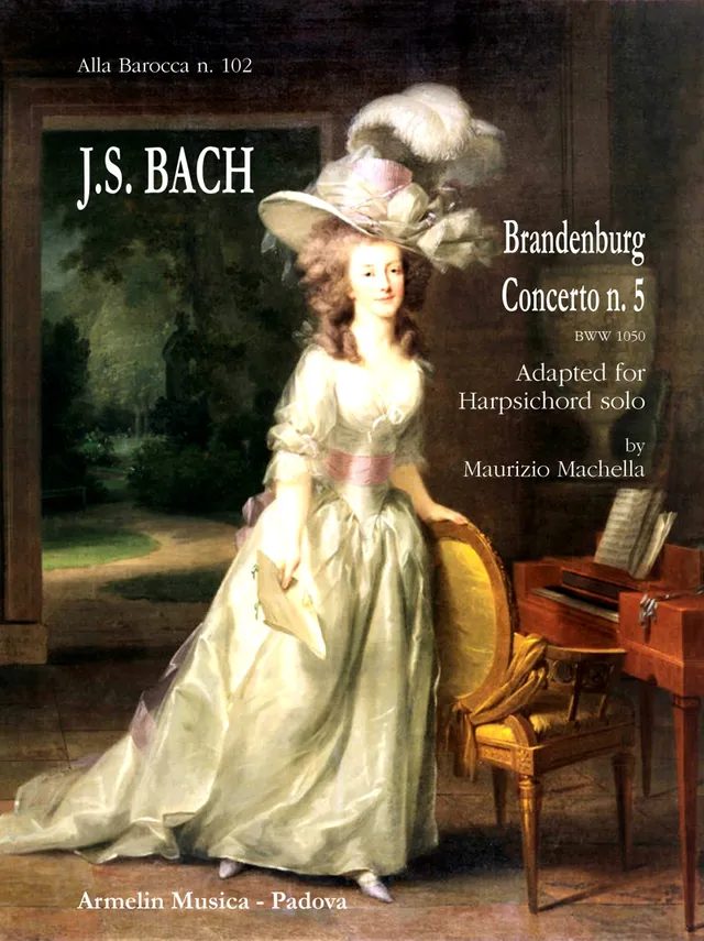 Armelin Musica Brandenburg Concerto N. 5 BWV 1050 partitura