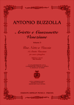 Armelin Musica Ariette e Canzonette Veneziane 5 zpěvník