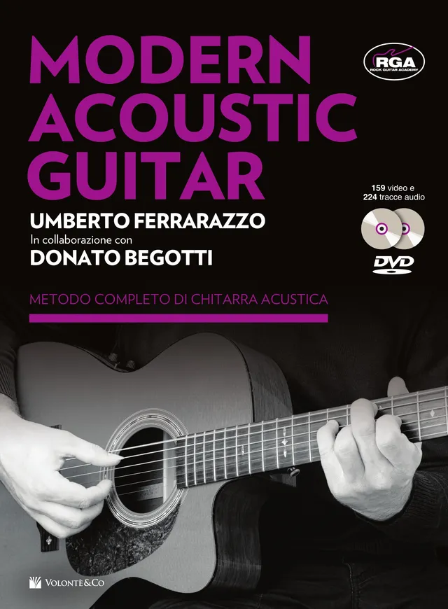 Volonte & Co Modern Acoustic Guitar noty 2 DVD