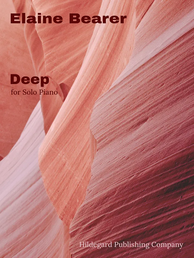 Hildegard Publishing Deep Elaine Bearer noty pro klavír digitální sólo
