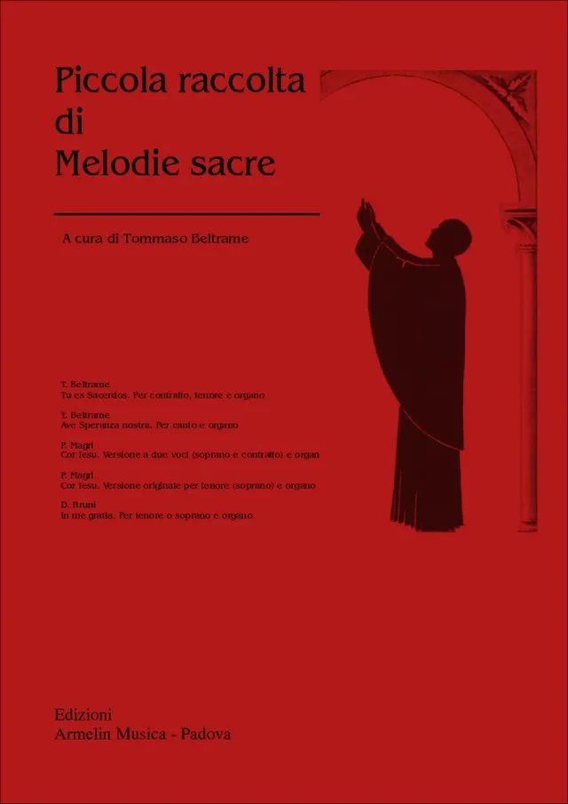 Armelin Musica Piccola raccolta di melodie sacre noty pro zpěv a varhany