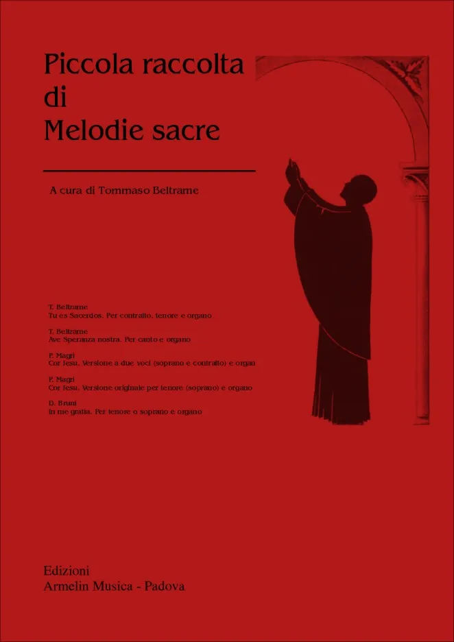 Armelin Musica Piccola raccolta di melodie sacre noty pro zpěv a varhany