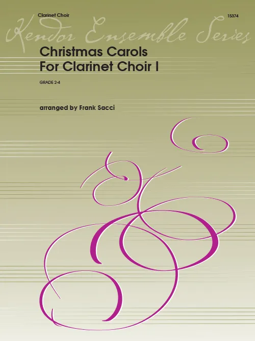 Kendor Music Christmas Carols For Clarinet Choir I noty