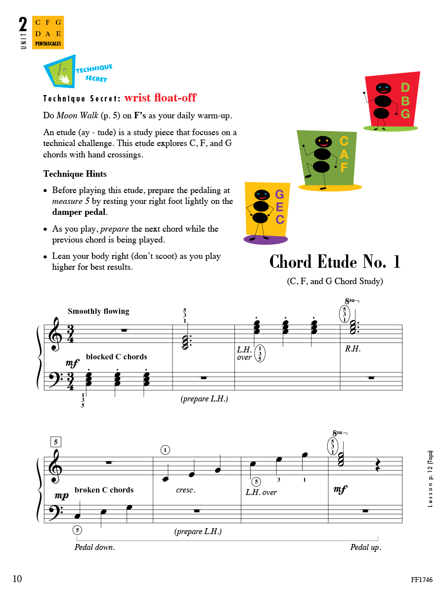 Faber Accelerated Piano Adventures Technique & Artistry 2 noty