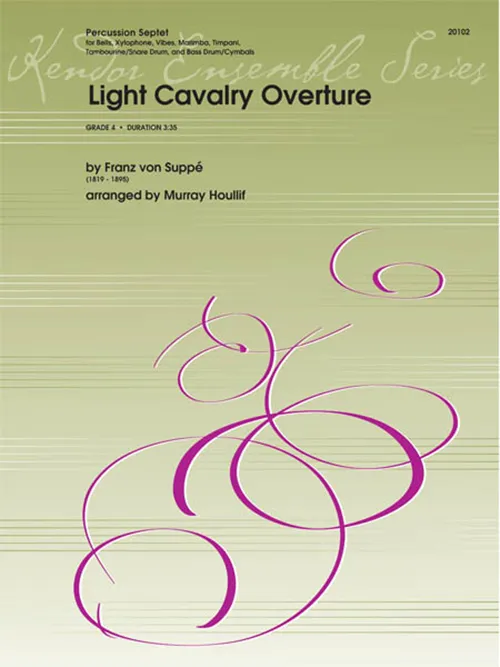 Kendor Music Light Cavalry Overture partitura pro bicí