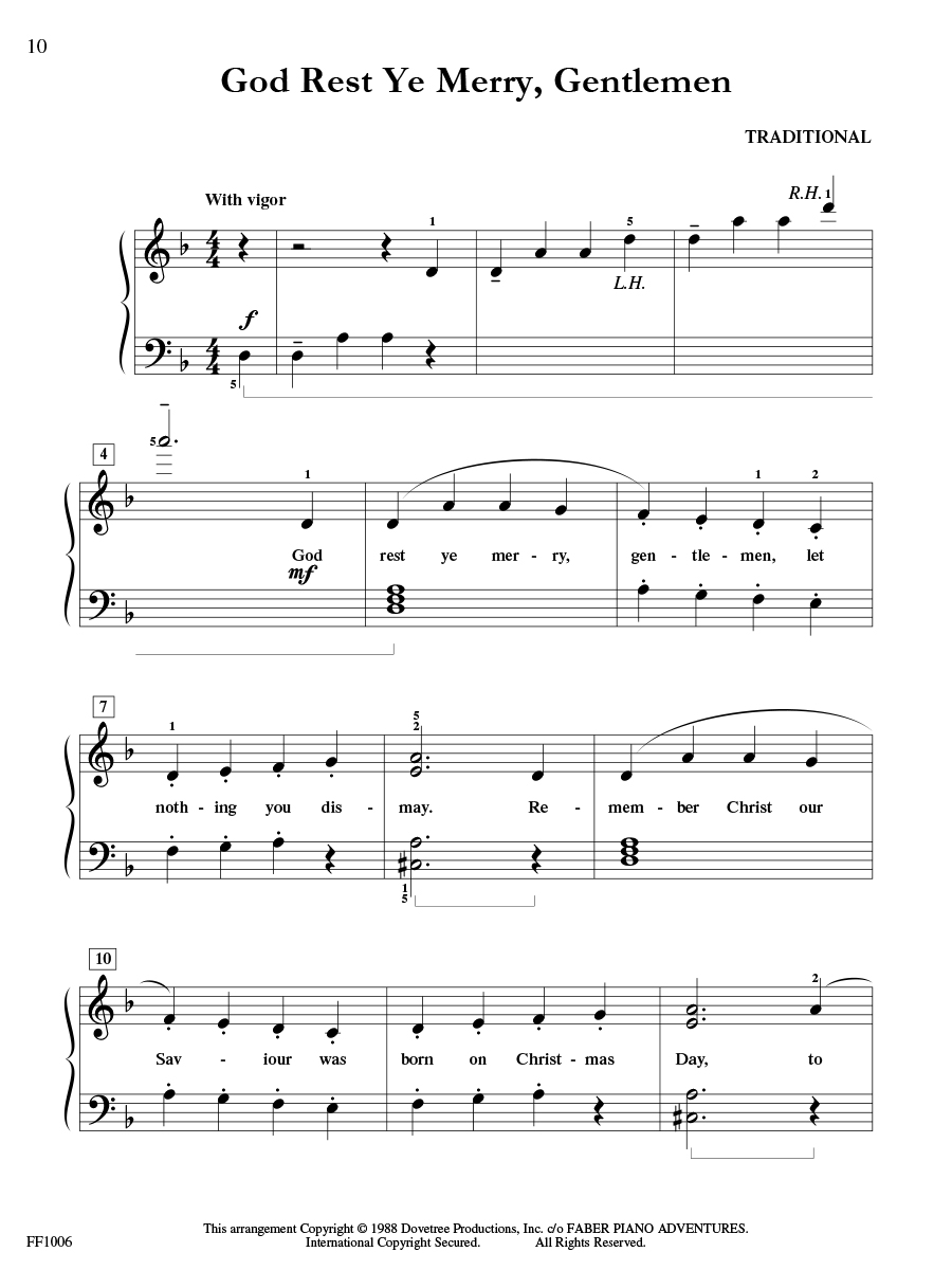Faber Piano Adventures FunTime Christmas noty pro klavír