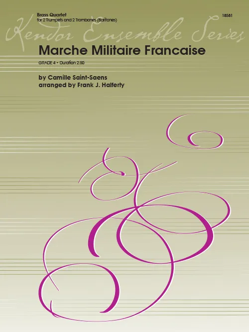 Kendor Music Marche Militaire Francaise noty pro kvartet