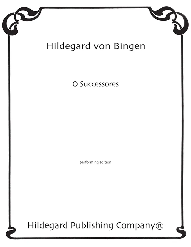 Hildegard Publishing O Successores digitální noty unisono