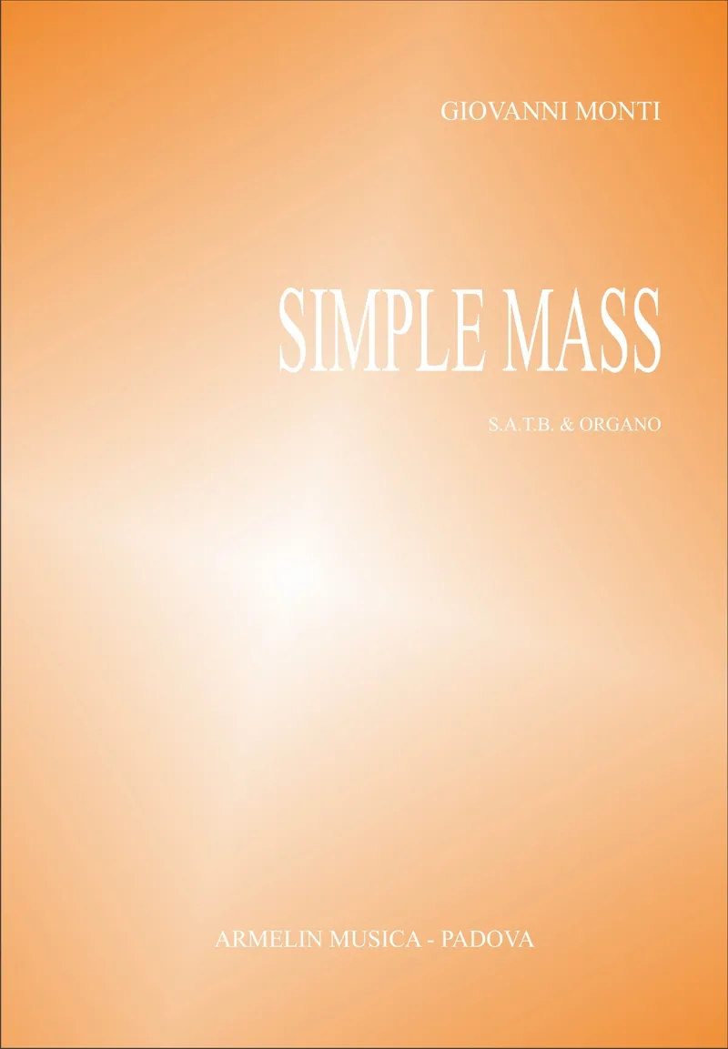 Armelin Musica Simple Mass noty mše sborová