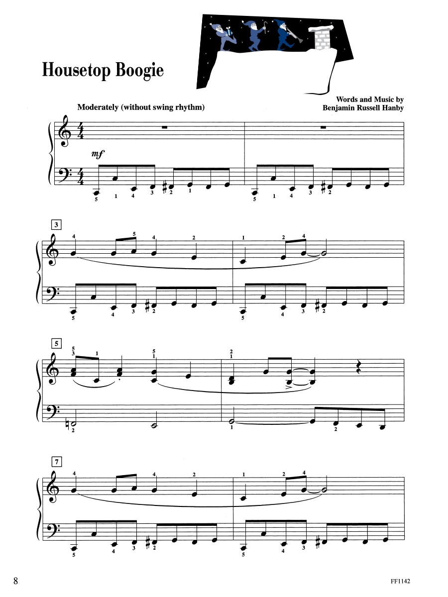 Faber Piano Adventures Level 4 Christmas noty pro klavír