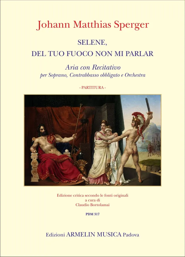 Armelin Musica Selene del tuo fuoco noty pro zpěv