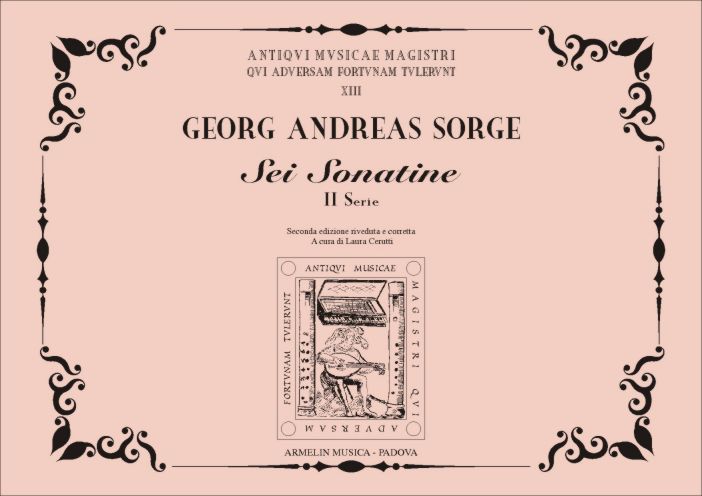 Armelin Musica Sei Sonatine II noty cembalo
