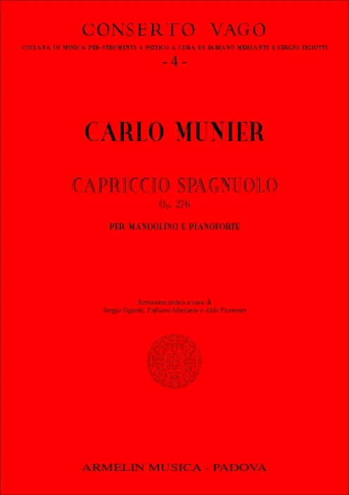 Armelin Musica Capriccio Spagnuolo Op. 276 noty tištěné vydání