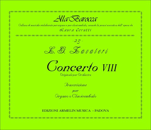 Armelin Musica Concerto VIII noty partitura