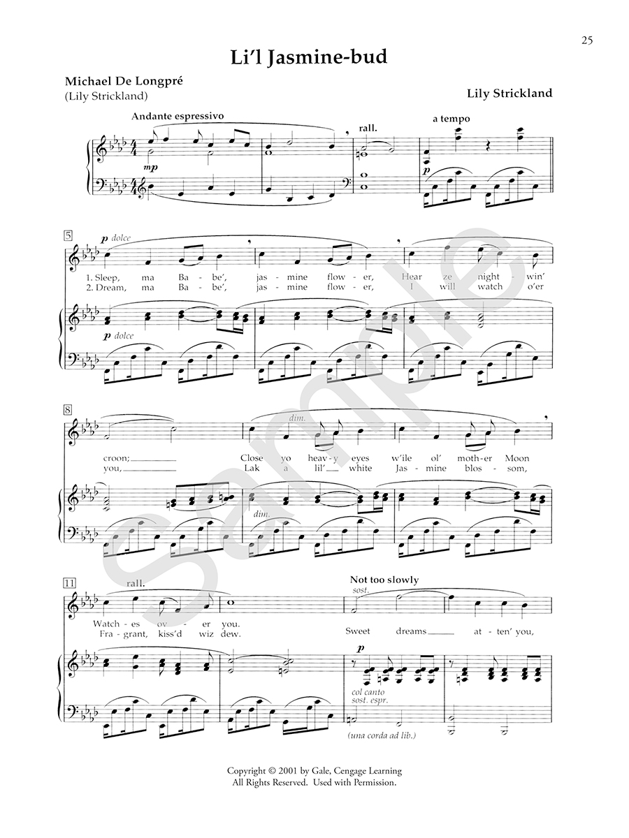 Hildegard Nineteenth Century American Art Songs Volume I noty vysoký hlas