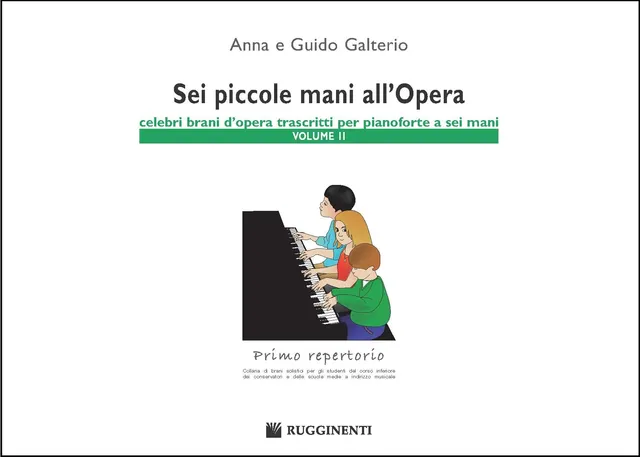 Volonte & Co Sei Piccole Mani all’Opera Vol.2 noty klavír
