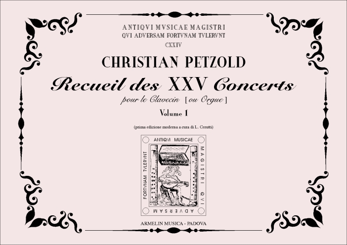 Armelin Musica Recueil des XXV Concerts vol. 1 noty