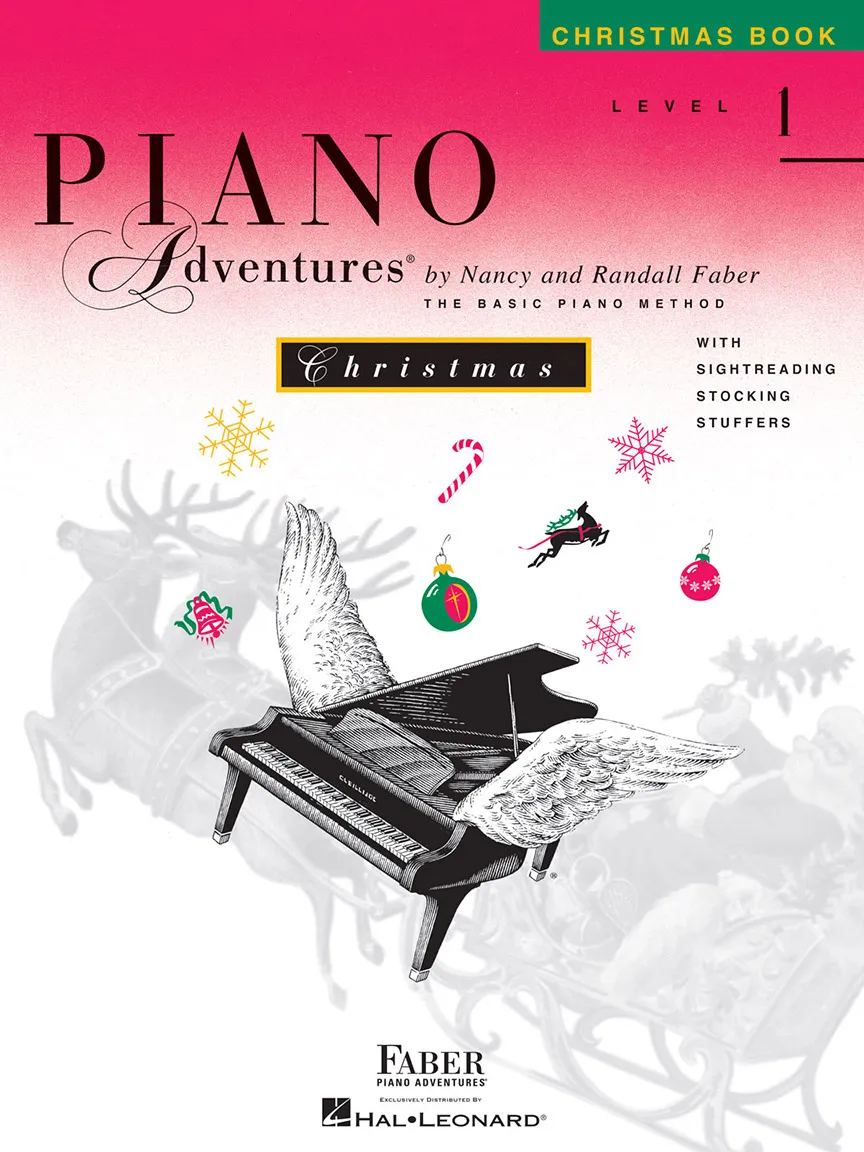 Faber Piano Adventures Level 1 Christmas noty pro klavír vánoční