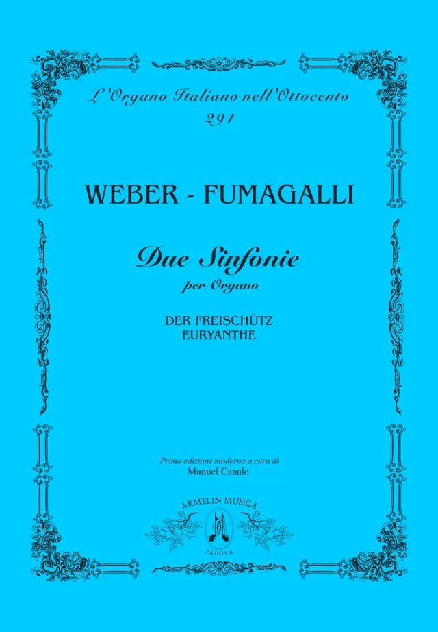 Armelin Musica Due Sinfonie per Organo varhanní noty