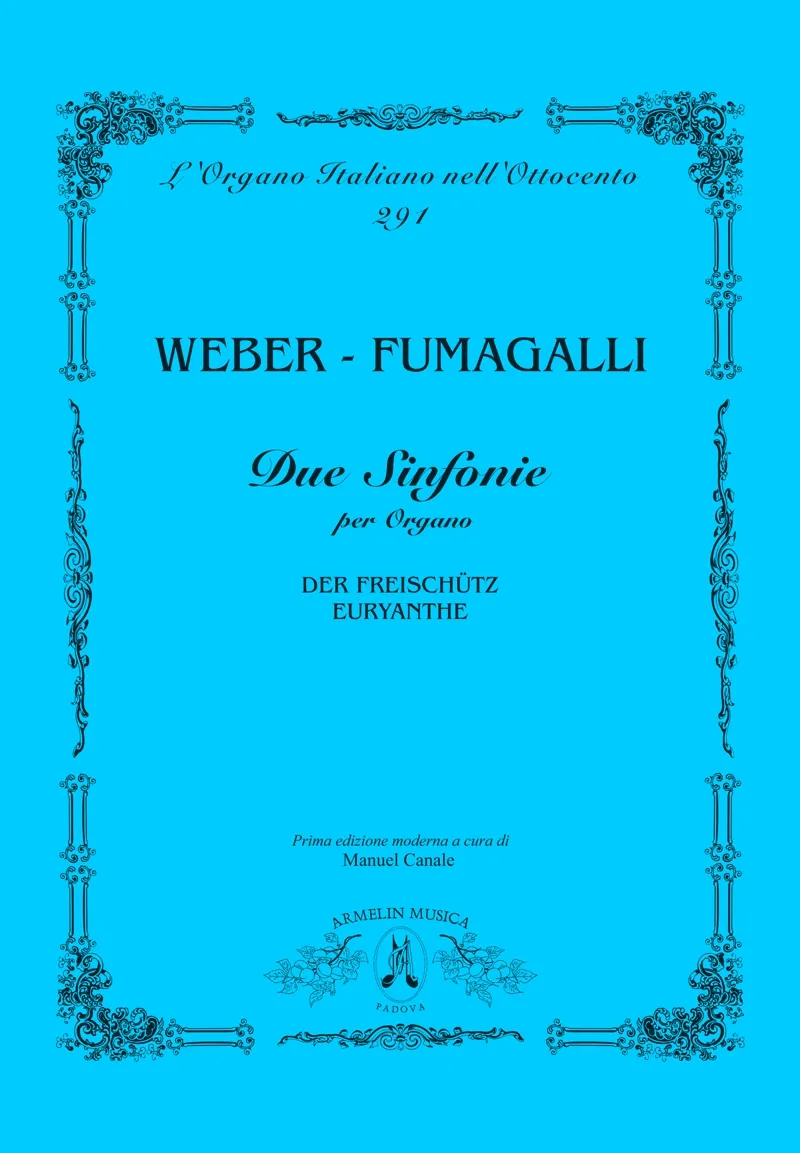 Armelin Musica Due Sinfonie per Organo varhanní noty