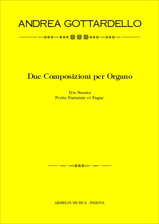 Armelin Musica Due Composizioni per Organo noty pro varhany