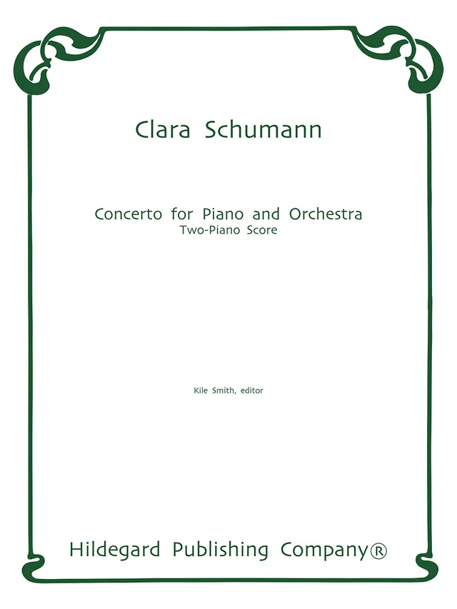 Hildegard Concerto Piano Orchestra Op.7 Schumann noty 2 klavíry