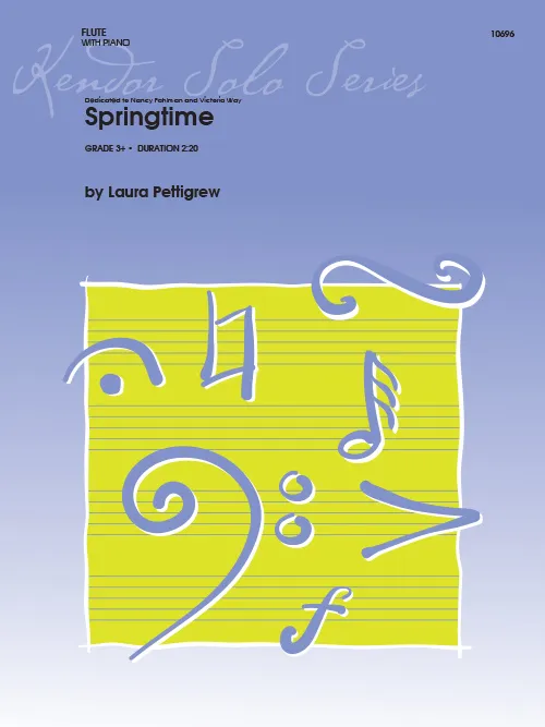 Kendor Music Springtime noty pro flétnu a klavír