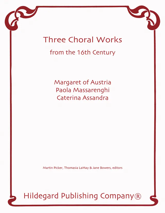 Hildegard Publishing Three Choral Works Various noty renesanční sbor