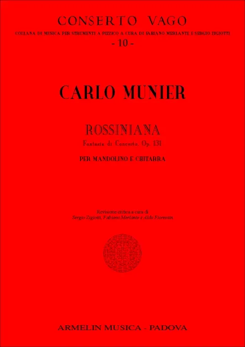 Armelin Musica Rossiniana Op. 131 noty pro mandolínu a kytaru