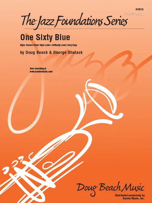 Kendor Music One Sixty Blue noty latin jazz velmi snadné