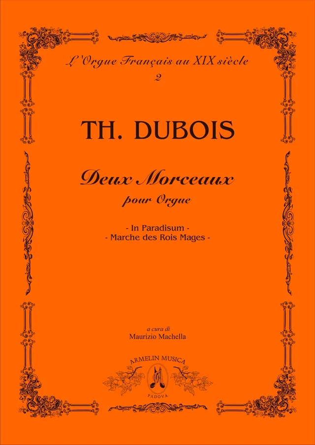 Armelin Musica Deux Morceaux pour Orgue noty pro varhany