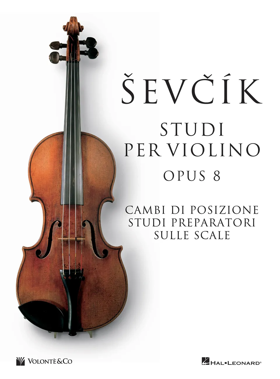 Volonte & Co Ševcík Opus 8 noty pro housle studia