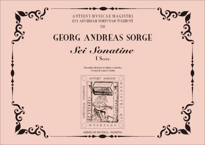 Armelin Musica Sei Sonatine per cembalo noty I. řada