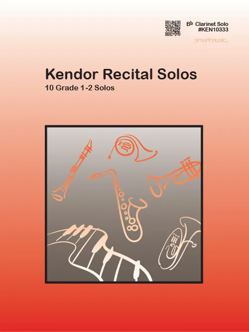 Kendor Music Recital Solos Bb noty klarinet
